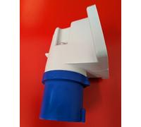 GEWISS 16AMP 3PIN 240 VOLT BLUE APPLIANCE INLET SURFACE MOUNTED PLUG GW60404