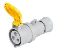 Gewiss 32A 2P+E 110V Coupler IP44 GW 62 012H