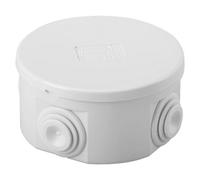 Gewiss Durable Ip44 Junction Box With Low Pressure Cover - 80X40mm Grey Ral 7035