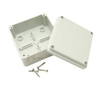Gewiss GW 44 205 Junction Box Ip56 Screwed Lid Grey 120 x 80 x 50mm No Holes