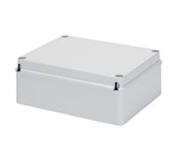 GEWISS GW442 ENCLOSURE JUNCTION BOX ADAPTABLE PVC PLASTIC WATERPROOF IP56 GREY