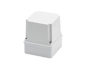 Gewiss GW44214 Junction Box With Deep Screwed Lid - IP56 - Internal Dimensions 100X100X120 - Smooth Walls - Grey Ral 7035