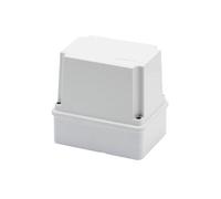 Gewiss GW44216 Junction Box With Deep Screwed Lid - IP56 - Internal Dimensions 150X110X140 - Smooth Walls - Grey Ral 7035