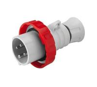 Gewiss GW60030H Industrial Plug 3P+E (4 Pin) 415V Red IP67