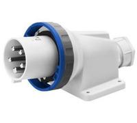 Gewiss Gw61448 Ip67 90 Degrees Angled Application Inlet 2P+E 63A 230V Blue - Outdoor