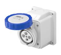 Gewiss GW62404 Low Voltage Screw Wiring 10 Degree Angled Surface-Mounting Socket