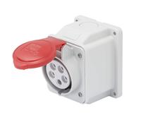 Gewiss GW62409 16A 3-Pole Angled Surface-Mount Socket Outlet IP44
