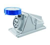 Gewiss GW62499 Low Voltage Screw Wiring 90 Degree Angled Surface-Mounting Socket