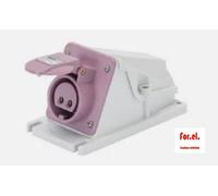 Gewiss GW62538 Fixed Socket 16 20-25 2P IP 44 Purple