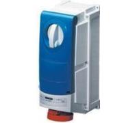 Gewiss GW66532 Heavy-Duty 63A Vertical Interlocked Socket Outlet 415V