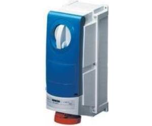 Gewiss GW66532 Heavy-Duty 63A Vertical Interlocked Socket Outlet 415V