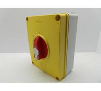 GEWISS GW70490P 80 AMP 4 POLE ROTARY ISOLATOR SWITCH 3 PHASE & NEUTRAL IP66