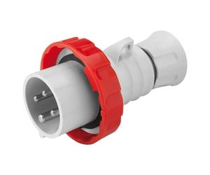 Gewiss HP - Mobile Plug HP 3 Poles + Earth 32A 400V 6H IP67