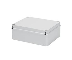 Gewiss Watertight Box Junction Box with Low Screw Lid for Smooth Walls IP65 (GW44208)
