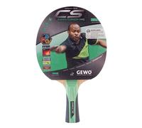 GEWO CS Energy Carbon Pro Table Tennis Bat ITTF Approved Carbon Racket with Controlled Coating and High Rotation Properties, Concave, 2.0 mm Sponge