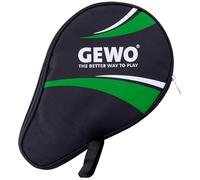 GEWO Master Round Case - Robust Table Tennis Bat Cover for One Bat - Table Tennis Bag with Padded Racket Compartment without Ball Compartment - Single Table Tennis Bat Bag