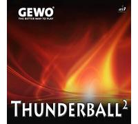 GEWO Rubber Thunderball 2, options 2,1 mm, black