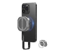 GEWOKLIY Magnetic M.2 2230 NVMe SSD Enclosure, Potable NVMe 2230 Enclosure SSD for iPhone16 Pro ProRes, Aluminum Case with 100W PD Charge, USB C 3.2 Gen2 10Gbps up to 2TB, M & B+M Key (CMC02-S)