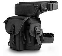 Gexgune 1000D Outdoor Tactical Drop Leg Bag Pouch Military Waist Belt Pack Thigh Packs Tool Bags for Motorcycle Bike Cycling Hiking