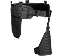 Gexgune 1000DNylon Tactical Molle Waist Belt Combat Removable Wide Waist Battle Belt Padded Belt Suspender belt with leg panel (4 Colors Optional)