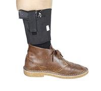 Gexgune Ankle Holster for Concealed Carry Fits Ruger LC9 LCP G1ock 42 43 36 26 S&W Bodyguard .380 .38 Similar Size Handguns
