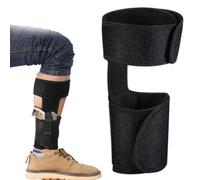 Gexgune Ankle Holster, Non-Slip Conceal Holster Leg Carry Holster with Calf Strap Magazine Pouch for Concealed Carry
