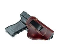 Gexgune Hunting Holster Leather Gun Holster for G1ock 17 19 21 23 26 Beretta 92 S.ig S-auer P226 SP2022 Tactical Concealed IWB (Brown)