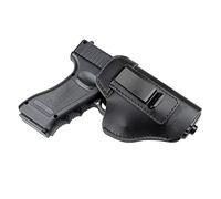 Gexgune Hunting Holster Leather Gun Holster for G1ock 17 19 21 23 26 Beretta 92 S.ig S-auer P226 SP2022 Tactical Concealed IWB (Black)