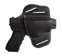 Gexgune IWB Leather Holster, Gun Holsters for Waist Belts Handmade | 3 Slot Pancake Desigh | Concealed Carry Compatible Most 1911 Styles with 4" / 5" Barrels Or All Similar Handguns