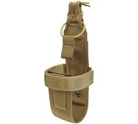 Gexgune Outdoor Tactics Portable Belt Bottle Holder Molle Bottle Carrier for Hunting Walking Running Cycling Hiking Can Adjust The Size(2 Size Optional)