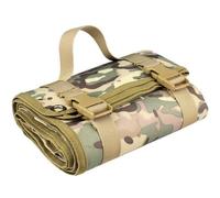 Gexgune ProShoot Roll Up Tactical Shooting Mat - 900D Nylon Non-Slip Range Mat w/Stake Holes & MOLLE - Hunting & Training Gear (200x75cm) (CP)