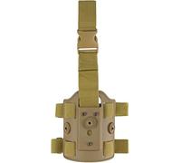 Gexgune Tactical Drop Leg Holster Platform Moulded Polymer Holster Panel Adapter Gun Accessories (Khaki)