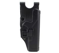 Gexgune Tactical G1ock Holster Military Concealment Level 2 Right-Hand Paddle Waist Belt Gun Pistol Holster for G1ock 17 19 22 23 31 (Black)