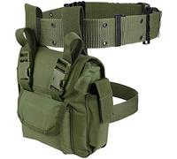 Gexgune Tactical Leg Bag Waist Bag Belt 1000D Nylon Leg Packs And Waist Belt For Outdoor Sport Hiking Cycling Tool Bags