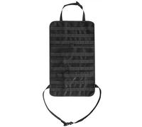 Gexgune Tactical MOLLE Car Seat Back Organizer - Sag-Proof Vehicle Panel Protector w/9-Row Storage, Universal Fit for SUV, Truck, Pickup (Black)