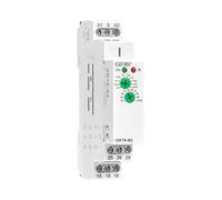 GEYA 10A Delay OFF Time Relay Electronic Type Adjustable Delay Timer 2NO2NC DIN Rail(GRT6-B2,AC230V)