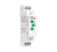 GEYA 10A MultifunctionTimer Relay 10 Funcitons Time Delay Relay 1SPDT DIN Rail 0.1s-10 days(GRT6-M1,AC230V)