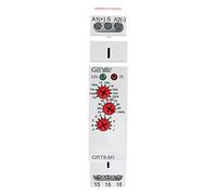 GEYA 16A Multifunction Time Relay 10 Function Choices AC/DC12V-240V 1 Output Control Relay(GRT8-M1,AC/DC12V-240V)