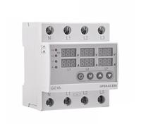 GEYA 3 Phase Over Current Protector, Over&Under voltage Protective Device (Down wiring-63A)
