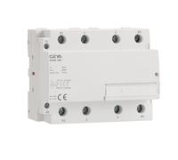 GEYA Automatic Modular Contactor Household Circuit Control Din Rail Mount 4Pole 100A 2NO 2NC AC220V