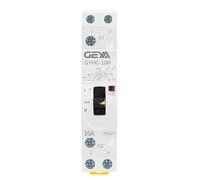 GEYA Modular AC Contactor Manual Household Contactor 50/60Hz Din Rail Type (2P 16A 2NO 220V Manual)