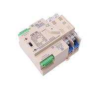 GEYA on-Grid Solar Power Automatic Transfer Switch Din Rail 2P 100A 220VAC ATS PV System Power to City Power (ATS-2P-100A-220V-SOLAR)
