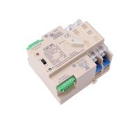 GEYA on-Grid Solar Power Automatic Transfer Switch Din Rail 2P 63A 220VAC ATS PV System Power to City Power (ATS-2P-63A-220V-SOLAR)
