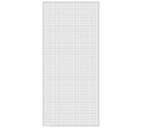 Geyer Instructional Products 503001 Dry Erase Door Grid, 82" H, 38" Length, White/Black
