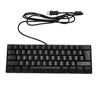 Geynutaly Gaming Keyboard, 61 Keys Multi Color RGB Illuminated LED Backlit Wired Gaming Keyboard, Waterproof Mini Keyboard