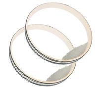 Geytetqi 2 PCS Wave Bead Ocean Drum, 12 Inch Percussion Wave Drum, Authentic Sea Sound Drum, Shell Ocean Sound Drum for Sound Healing, Home Supplies