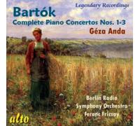 GEZA ANDA/BERLIN R.S.O/FRICSAY: BARTOK PIANOS CONCERTOS COMPLET - CD BRAND NEW