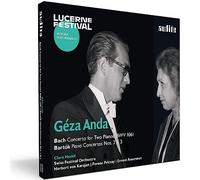 Geza Anda - Geza Anda and Clara Haskil play Bach: Concerto for 2 Pianos, BWV 1061 and Bartok: Piano Concertos Nos. 2 & 3