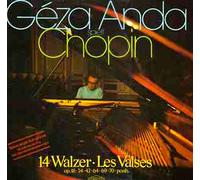Géza Anda - [Disque 33 T Vinyle] Geza Anda, Chopin, 14 Walzer, Les valses, Opus 18 . 34 . 42 . 64 . 69 . 70, Posth. Parnass (65057)