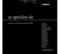 Geza Anda, Moshe Atzmon, Colin Davis, Dean Dixon, Dietrich Fischer-Dieskau u.a. - so sprechen sie - Stimmen und Meinungen großer Musiker - IMS 026 - Doppel-LP
